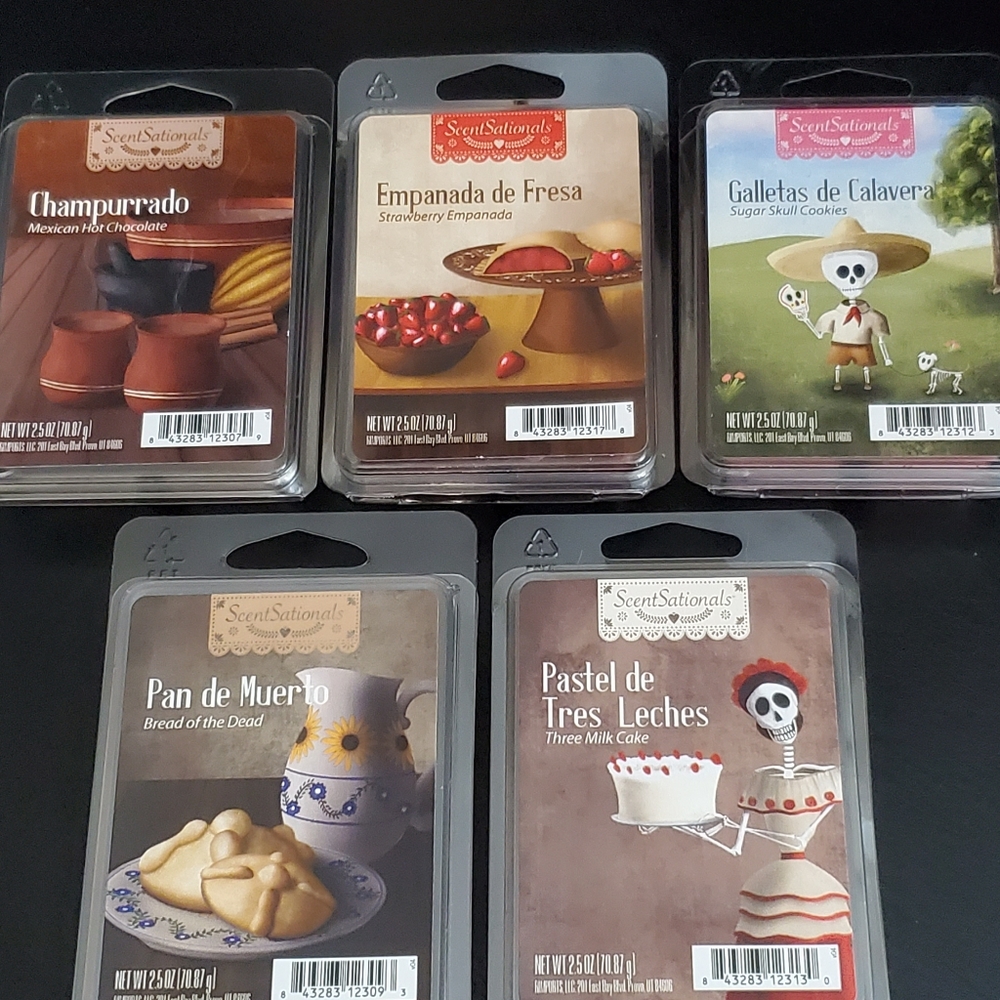 Dia De Los Muertos wax melts ScentSationals Set